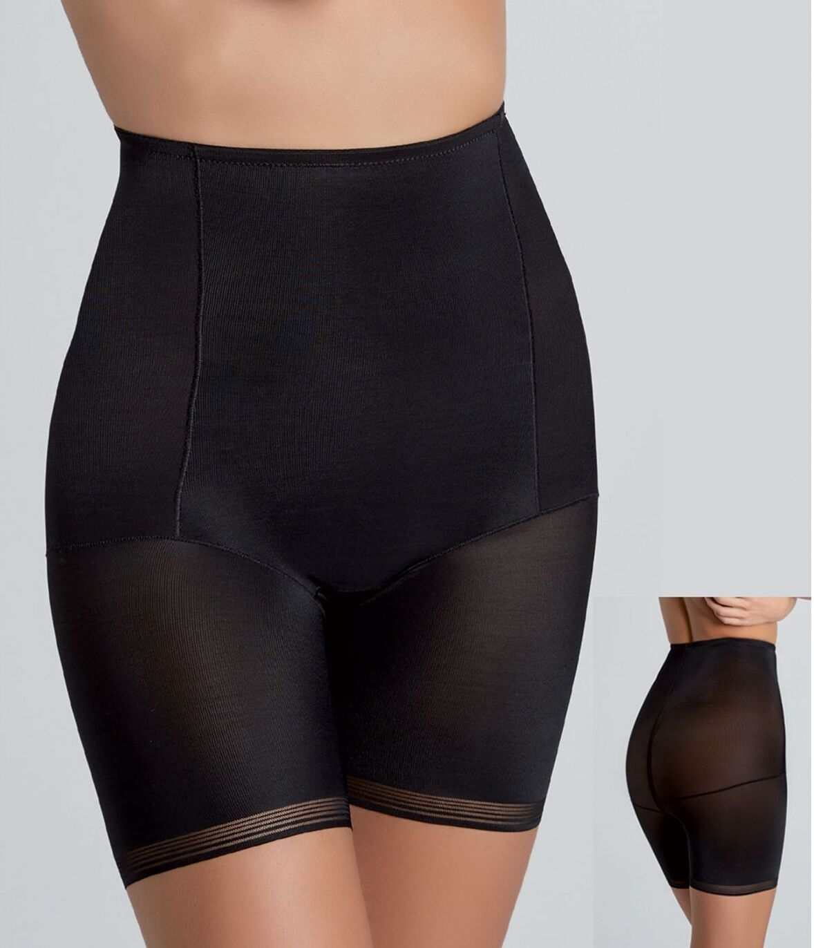 Faja alta reductora YSABEL MORA 19615 Negro SG/XL