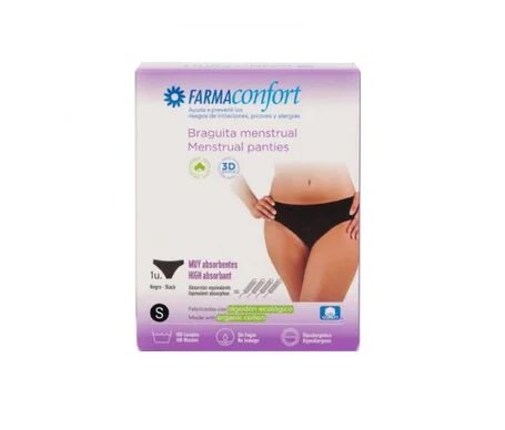 FARMACONFORT Braguita Menstrual Talla S 1ud