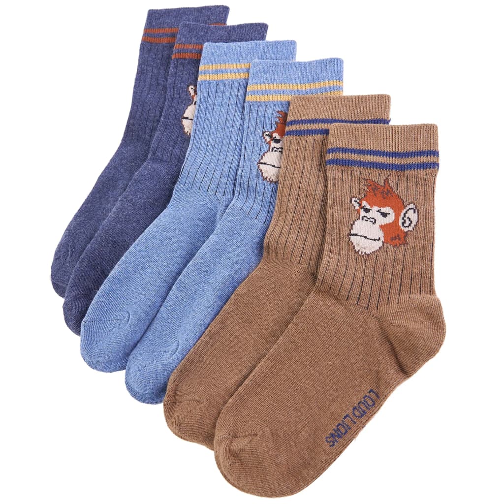 vidaXL Calcetines infantiles 5 pares EU 23-26