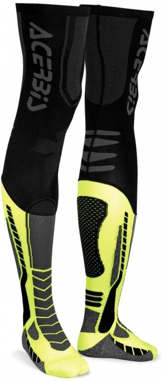 Calcetines Largos Acerbis X-Leg Pro Amarillo Fluor  0021693.318