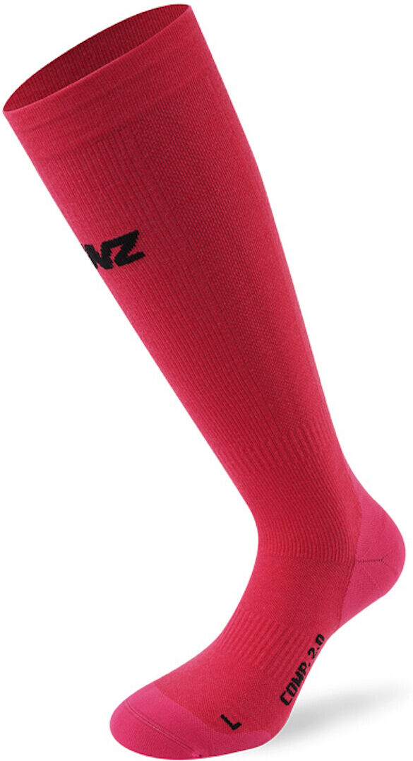 Lenz Compression 2.0 Merino Calcetines - Rosa (S)