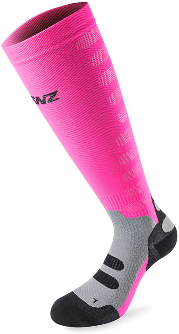 Lenz Compression 1.0 Calcetines - Rosa (XL)