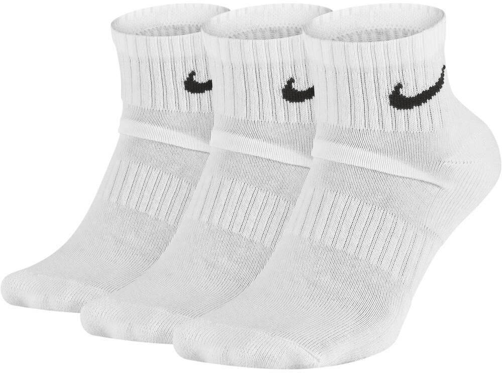 Nike everyday cushion 3p calcetines deportivos Blanco (34-38)