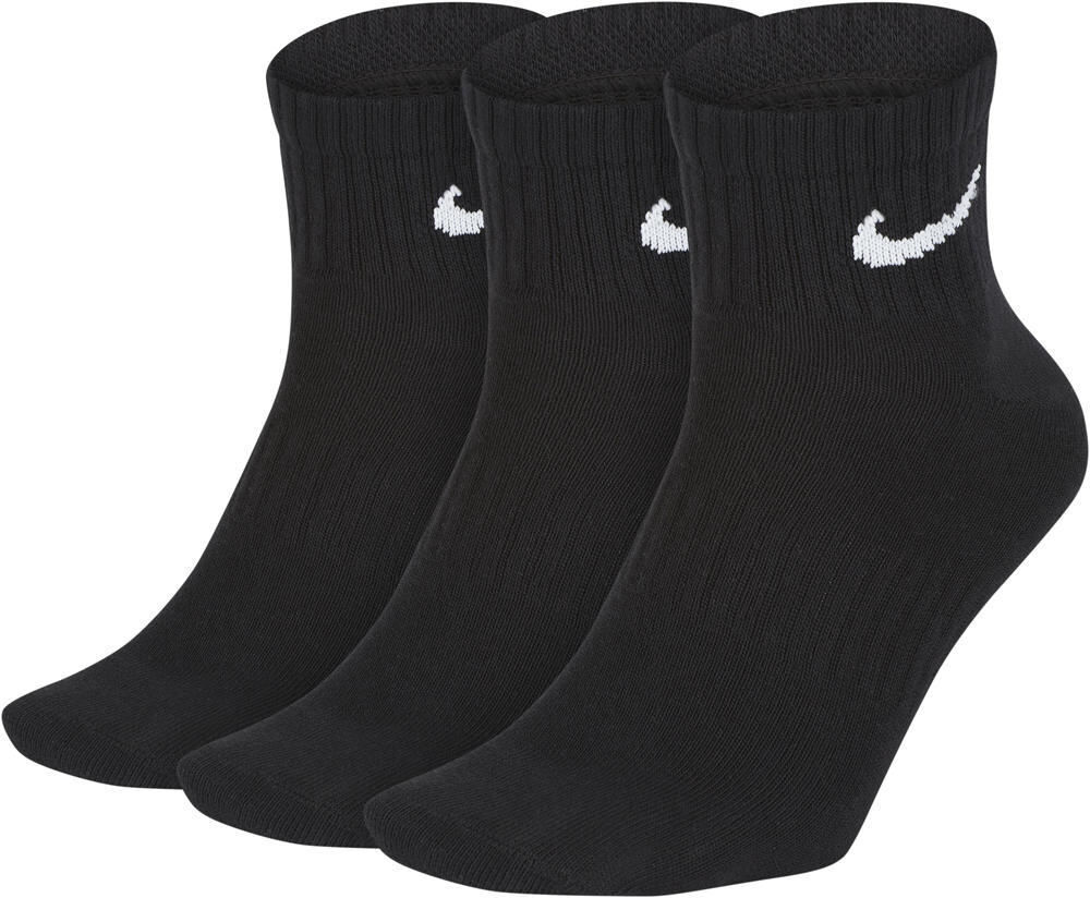 Nike everyday lightweight 3p calcetines deportivos Negro (42-46)