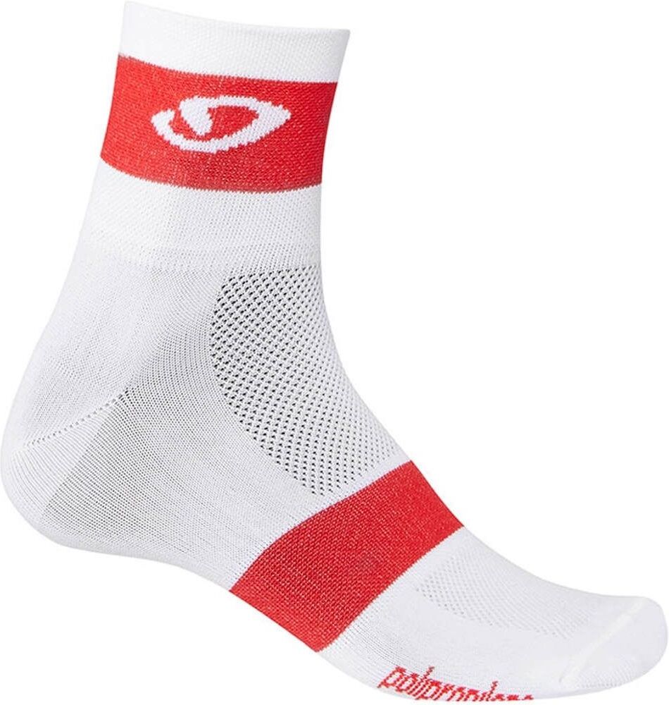 Giro racer 2019 calcetines ciclismo Rojo (M)