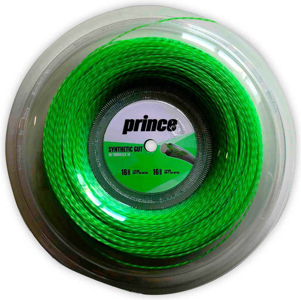 Prince cordaje synthetic gut w/ duraflex 16 200m cordaje tenis  (UNICA)