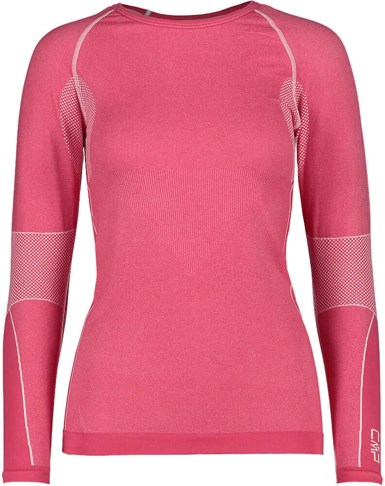 Cmp woman seamless sweat camiseta térmica manga larga mujer Rosa (42/44)