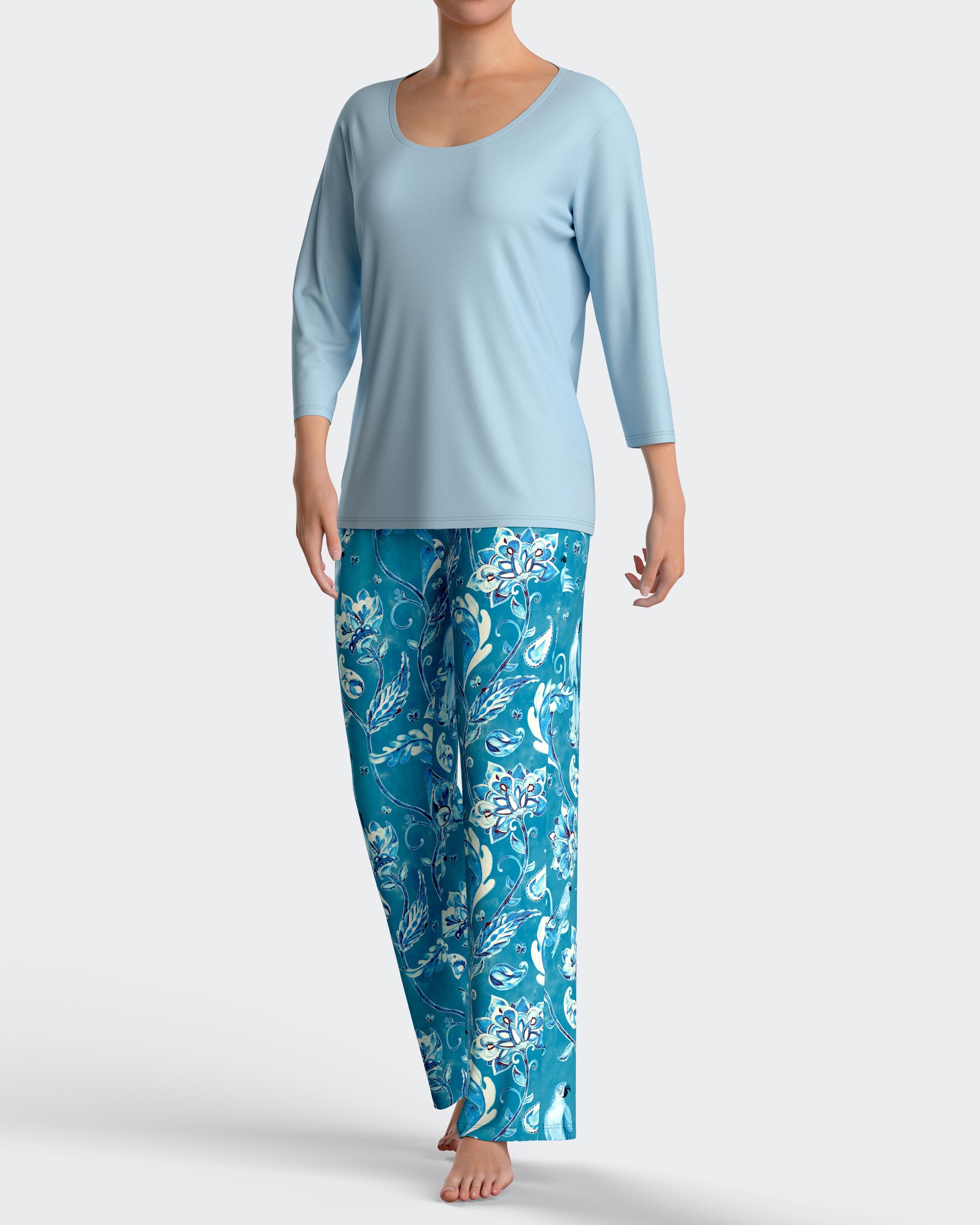 IMPETUS Pijama de mujer estampado floral en Modal NAH2G (L)
