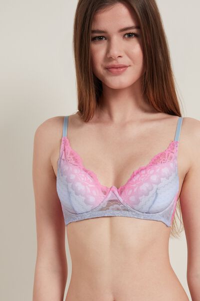 Tezenis Sujetador Super Push-up Malibù Wonder Lace Mujer Multicolor