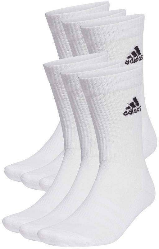 Calcetines Adidas Cushioned Clasicos Blanco 6 pares