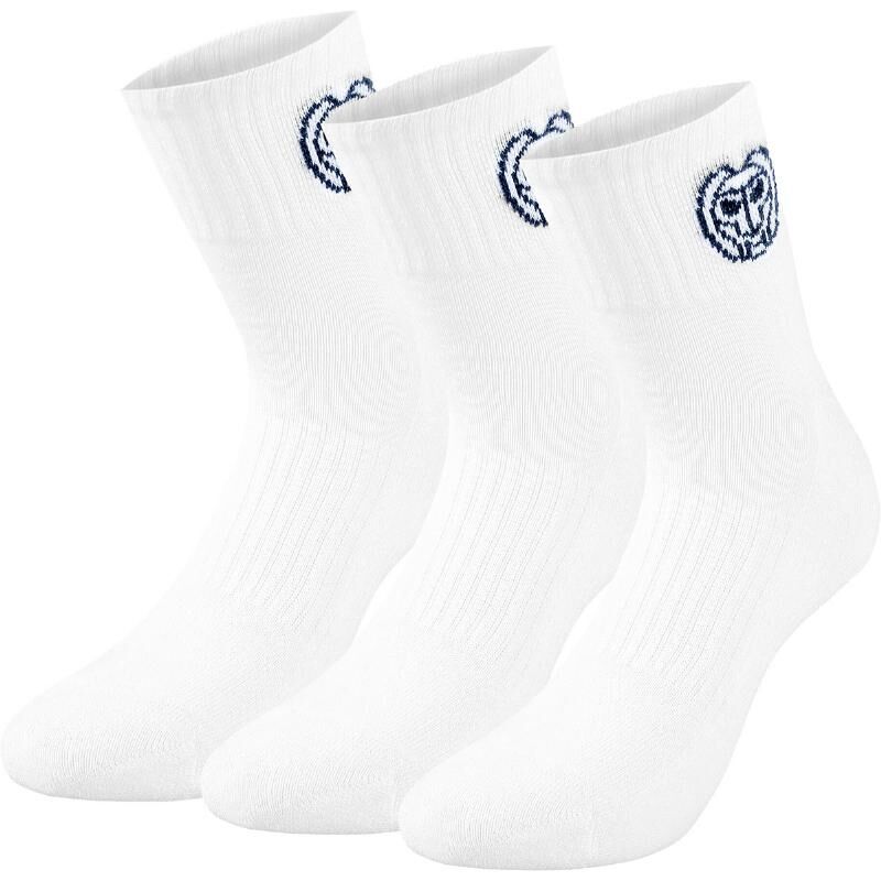 Calcetines Bidi Badu Anchor Ankle Blanco 3 Unidades -  -43-46