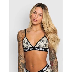 Broken Promises Brain Fog Bralette Rintaliivit ruskea