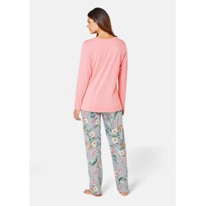 Goldner Fashion Pyjama - roosa / harmaa / kuvioll. - Gr. 24/25  Damen