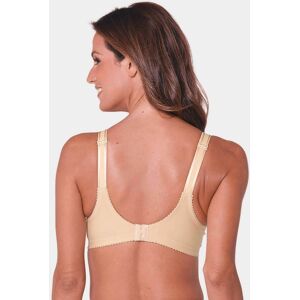 Goldner Fashion Pitsipuuvillarintaliivit - beige - Gr. 100 E  Damen