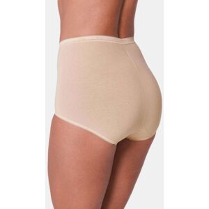 Goldner Fashion Puuvillaiset alushousut tuplapakkauksessa - beige - Gr. 40  Damen