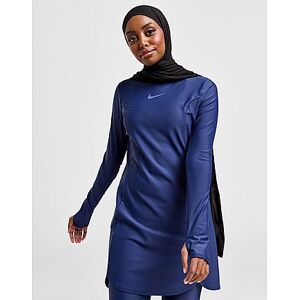 Nike Long Sleeve Swim Tunic, Navy  - Navy - Size: Small