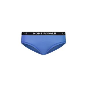 Mons Royale Naisten Folo Alushousut - Merinovilla  - Cornflower - female - Size: M