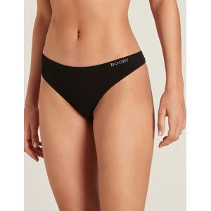 Boody Naisten G-String -alushousut - Bambusta  - Black - female - Size: L