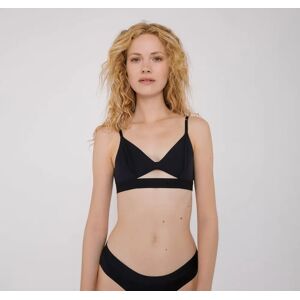 Organic Basics naisten TENCEL Lite Bralette  - Navy - female - Size: M