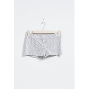 Gina Tricot - Y pj shorts - young-pyjamas - Grey - 158/164 - Female - Grey - Female