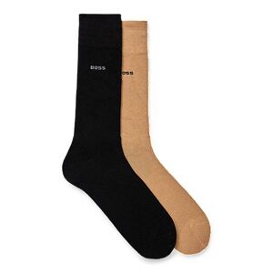 Boss Two-pack of regular-length socks in soft viscose bamboo