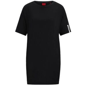 HUGO Relaxed-fit night dress with logo print