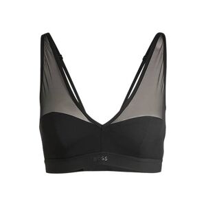 Boss Mixed-material bra with multiway straps
