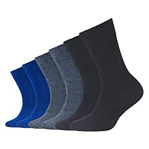 Camano Unisex Socks, Multicoloured Blue (Blue 30)