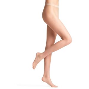 FALKE Damen Strumpfhose Invisible Deluxe 8 DEN W TI ultra-transparent einfarbig 1 Stück, Hautfarben (Golden 4699), S-M