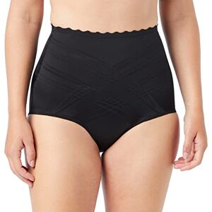 DIM Women's Beauty Lift Plain or unicolor Brief Black Black 20 (Brand size: 48)