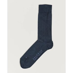 Falke Sensitive New York Lyocell Socks Navy Melange - Vihreä - Size: One size - Gender: men