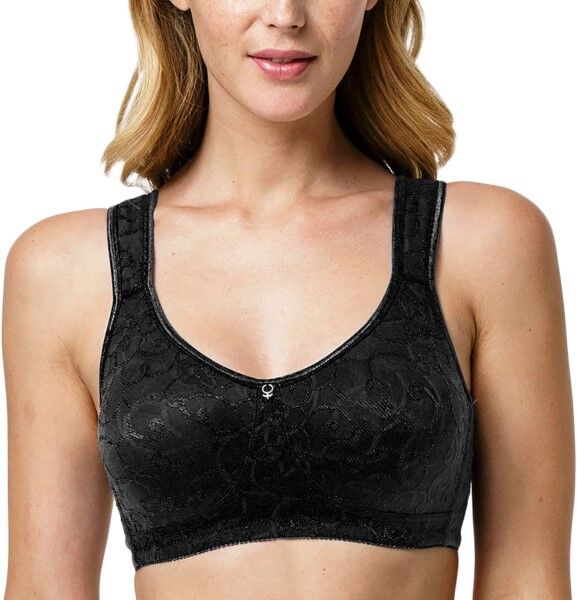 Abecita Agnes Prosthetic Soft Bra - Black  - Size: 144173 - Color: musta