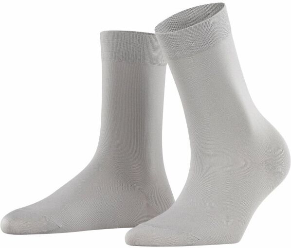 Falke Women Cotton Touch - Light grey  - Size: 47673 - Color: vaaleanharm.