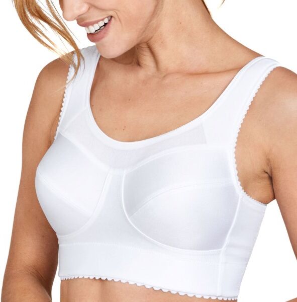 Miss Mary of Sweden Miss Mary Cotton Simplex Soft Bra - White  - Size: 2073 - Color: valkoinen