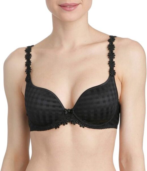 Marie Jo Avero Heart Shaped Padded Bra - Black  - Size: 0100416 - Color: musta