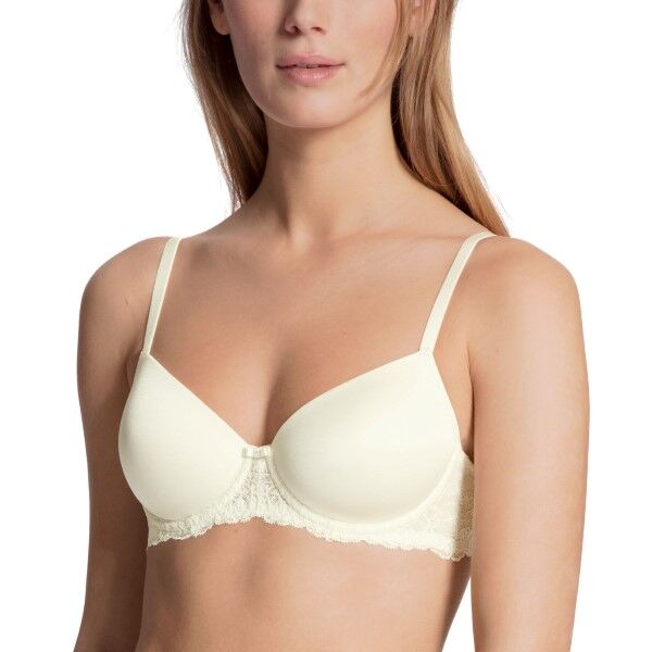 Calida Sensual Secrets Underwired T-shirt Bra - Creme  - Size: 3531 - Color: Kermanvärinen