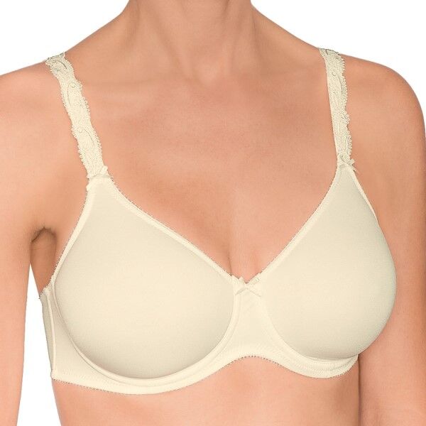 Felina Choice Spacer Bra With Wire - Vanilla  - Size: 206208 - Color: vanilja