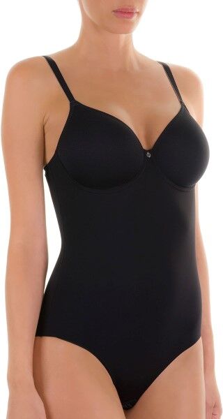 Conturelle by Felina Felina Conturelle Pure Feeling Spacer Body - Black  - Size: 821810 - Color: musta