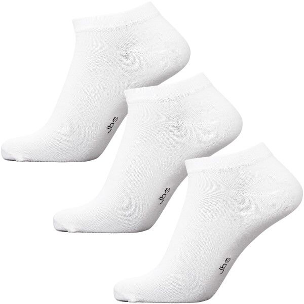 JBS 3 pakkaus Bamboo Ankle Socks - White * Kampanja *  - Size: 202-70 - Color: valkoinen