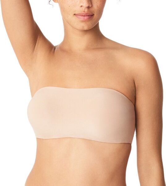 Chantelle Soft Stretch Padded Bandeau - Skin  - Size: C16A30 - Color: iho