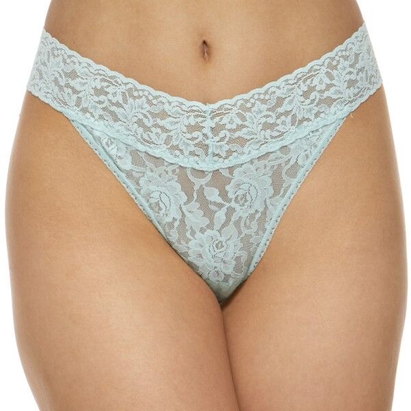 Hanky Panky Original Rise Thong - Turquoise  - Size: 4811 - Color: Turkoosi