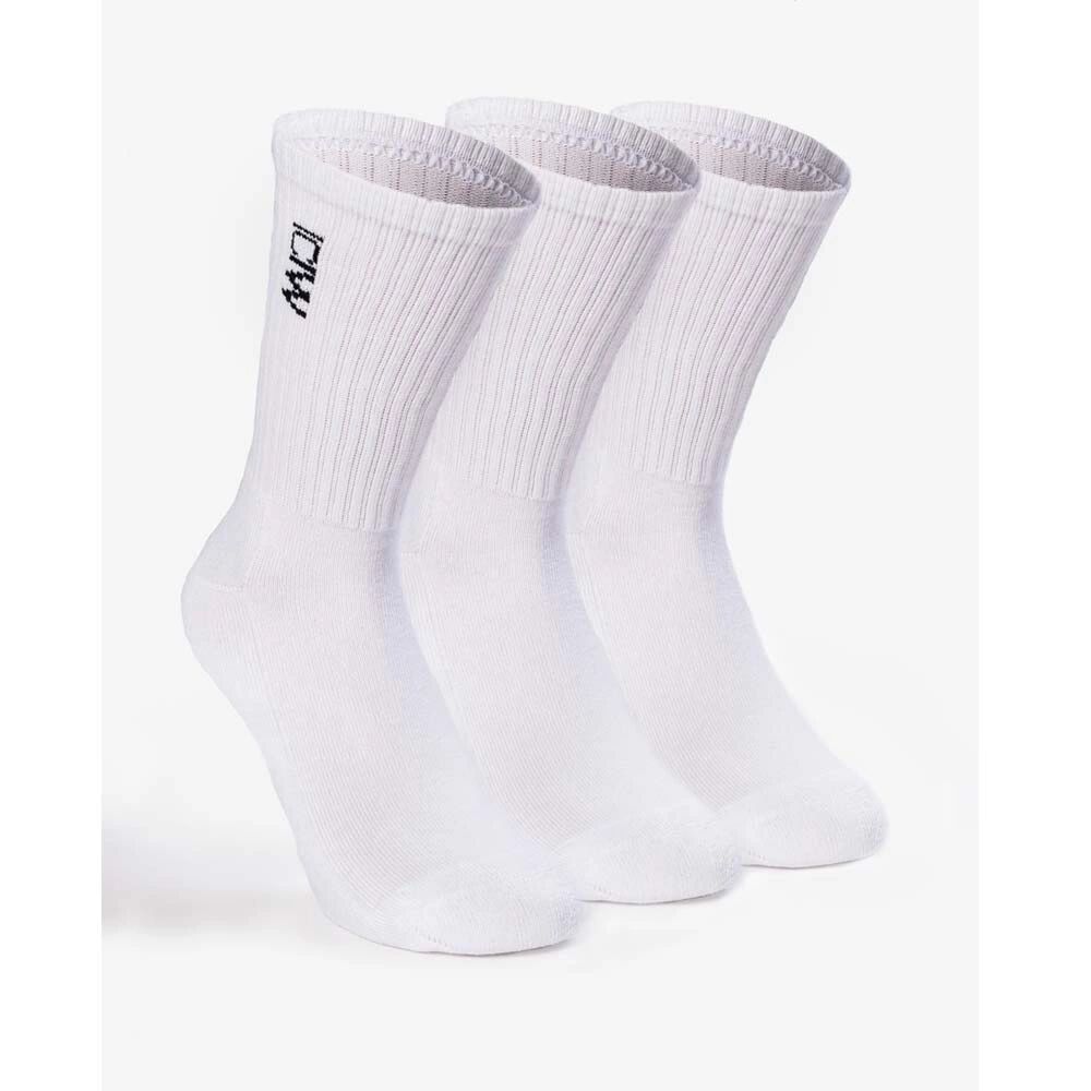 Icaniwill Training Socks 3-pack, White, 39-41