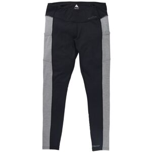 BURTON MIDWEIGHT X BASE LAYER PANT WMN TRUE BLACK GRAY HEATHER S - Publicité