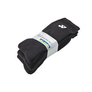 Yonex Socks x3 Black, Small (35-39.5)