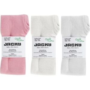 JACKY Collants enfant rose/beige/gris lot de 3 62/68