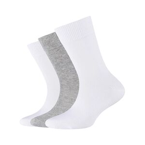 Camano chaussettes blanches pack de 3 organic cotton