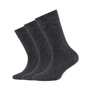 Camano chaussettes anthracite 3er-Pack organic cotton