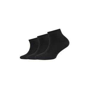 Camano chaussettes pack de 3 black organic cotton