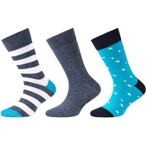 s.Oliver s. Olive r Chaussettes Junior organic 3er-Pack blue