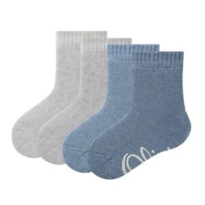 s.Oliver s. Olive r Chaussettes bebe original s organic ABS pack de 4 jeans melange